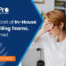 Infographic showing the true cost of in-house billing teams in skilled nursing facilities including denials, turnover, and revenue leakage