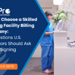 Staff consultation representing questions to ask a skilled nursing facility billing company